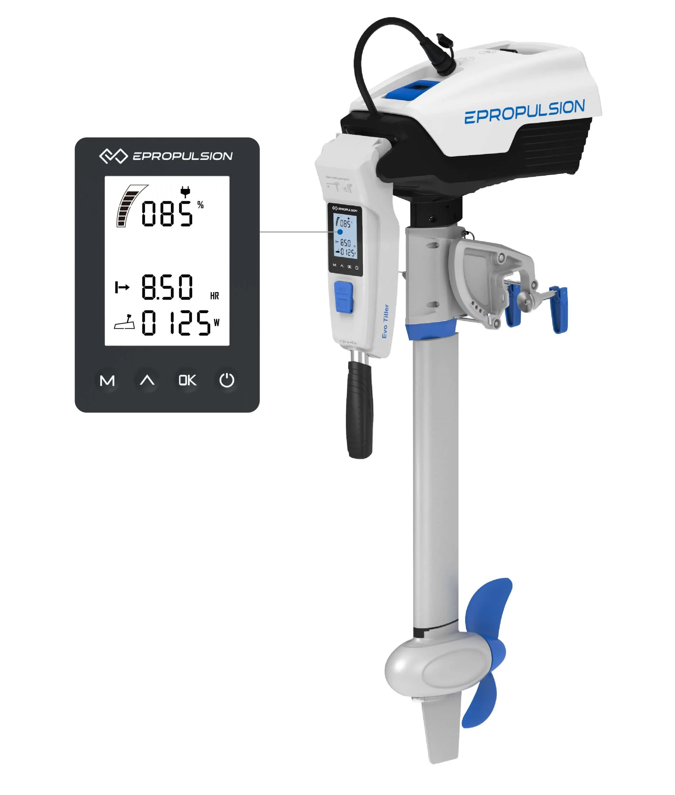 Spirit 1.0 Evo 1kW Electric Outboard Motor - Slika 2